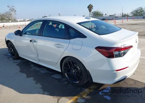 2025 Honda Civic Sport z USA, uszkodzony, nr VIN 2HGFE2F50SH513887